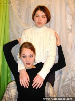 Russian teen redhead lesbians kissing