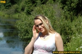 Pissing in the park pond