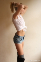 Sexy young blonde teens