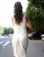 Hot Wives In sexy See Through Dress