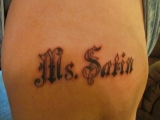 My satin