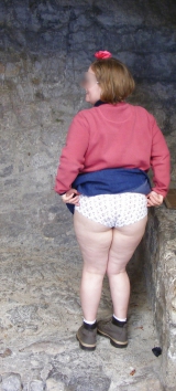 Flashing at Ibiza cathedral