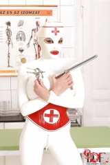 Sexy latex nurses