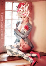 German latex dirndl