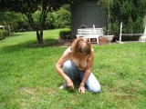 Me in the yard