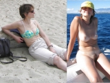 Dressed undressed .. naughty sluts strip