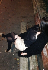 Promener sa chienne en week end