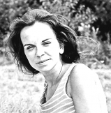Lady J in a field