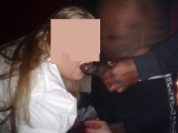 My chunky white chick 1st black dick