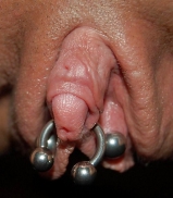 Pussy lips and clit