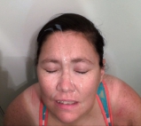 cum slut sassy facialised