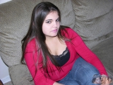 Cute Chubby Babe Spreads Pimpled Ass 