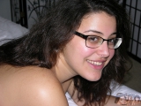 Amateur Glasses Teen Spreads Hairy Ass