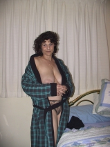 mom of 2 lusy fay in robe