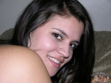 Hot Brunette Handjob And Nude Modeling
