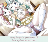 Anime Girls playing with a Real Cock (with captions) - No 75