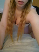 Teen blonde gets her knockers out - english busty girl share