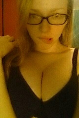 Teen blonde gets her knockers out - english busty girl share