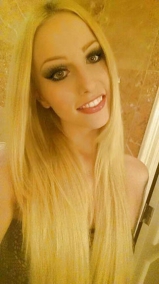 Lovely blonde wannabee model - stunning teen gets naked