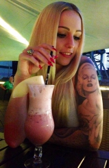 Lovely blonde wannabee model - stunning teen gets naked