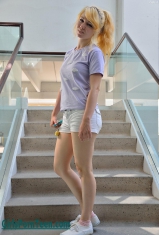 Blonde cute anime style ftvgirls Astrid fetish sex