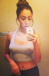 Hispanic nude teen - tight young thing naked selfies