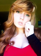 Redhead naked selfie teen - ginger hottie gets nude for self