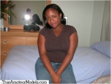 Black Babe Modeling Nude
