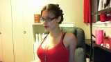 Brunette emo selfshot snaps - alt teen anal toy selfies