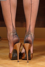 Full Fashion stocking feet and legs.