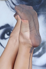 Full Fashion stocking feet and legs.