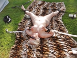 sue palmer outdoor bondage slut