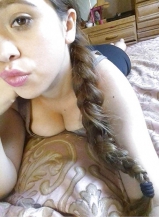 Latina teen with a curvy body - she loves a sly picture or t