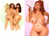 BBW cartoon fantasies