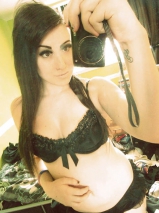 Naked hipster teen - nude selfie gallery