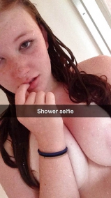 Total teen redhead slag - ginger snapchat whore