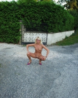 My web whore Coco - Solo outdoors