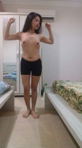 Sheraine Pornstar Wear Hot Sexy Short Dress