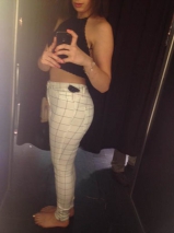 Pretty teen wants you to cum on her arse - bouncy gym squate