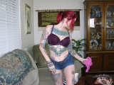 HOT TATTOOED PUNK ROCKER