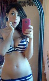 USA woman boobs pussy selfie