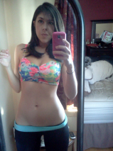 USA woman boobs pussy selfie