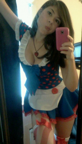 USA woman boobs pussy selfie