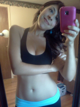 USA woman boobs pussy selfie