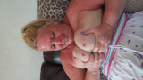 Cum on blonde tits