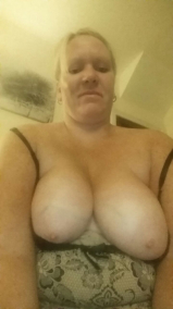 Huge natural tits