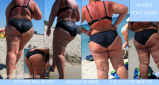 BBW and SSBBW beach voyeur (My work)