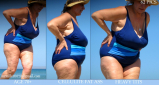 BBW and SSBBW beach voyeur (My work)