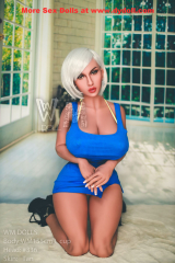 Blonde realistic sex doll Hot milf hot woman with huge boobs