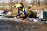 pissing
